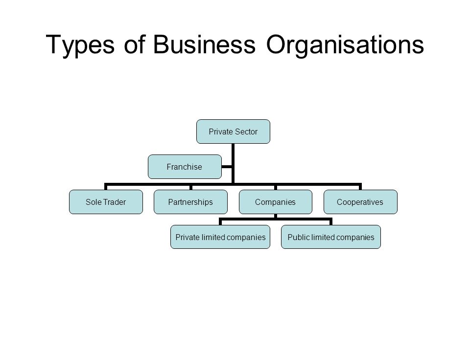 private business organisation