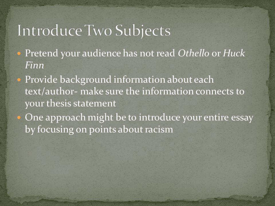 thesis about racism in huck finn thesis about racism in huck finn