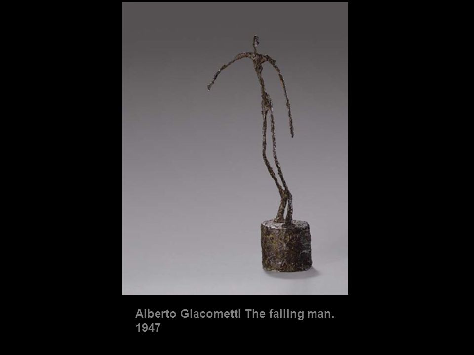 Alberto Giacometti The falling man. 1947