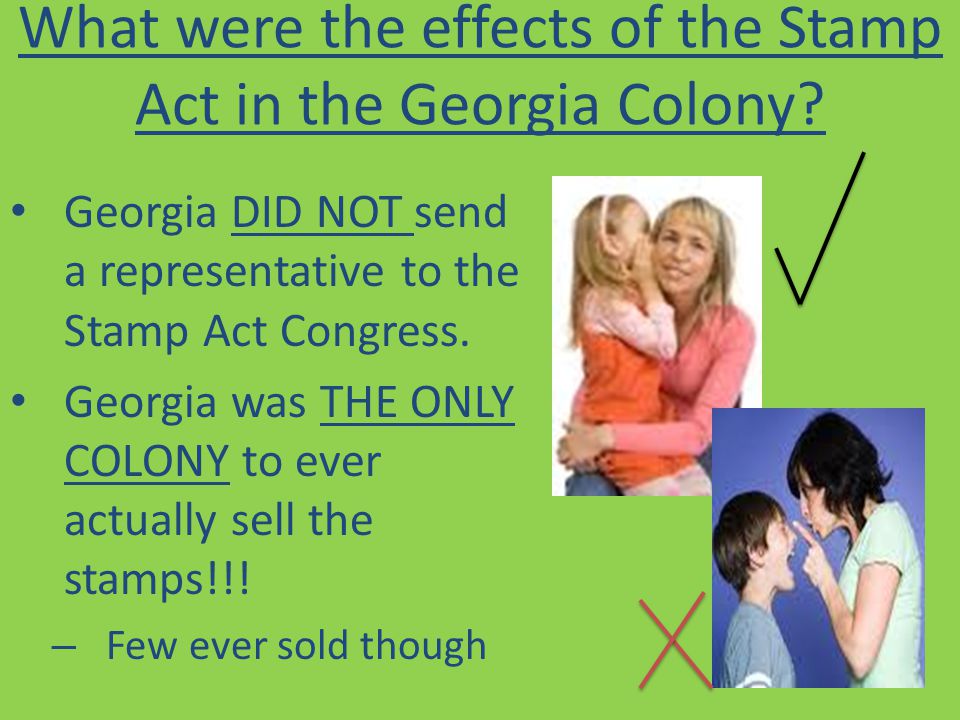 effects of the stamp act