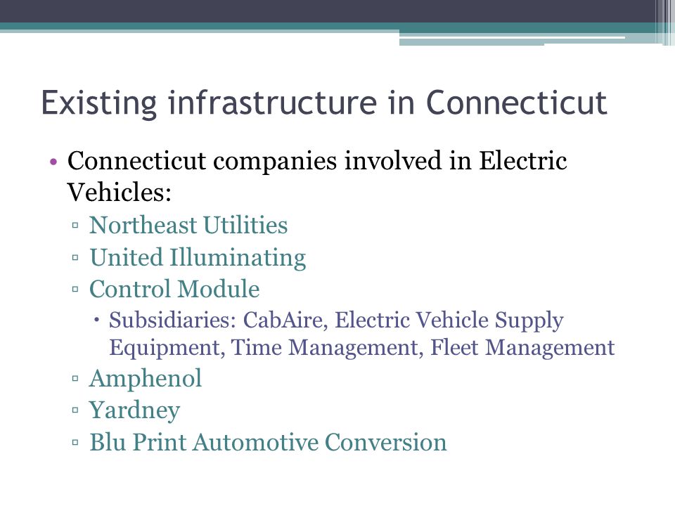 What companies supply electricity in Connecticut?