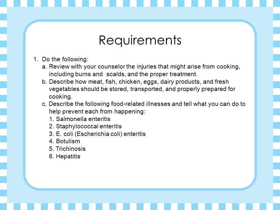 Printables Cooking Merit Badge Worksheet cooking merit badge worksheet 2007 requirements intrepidpath boy scout old the best and most