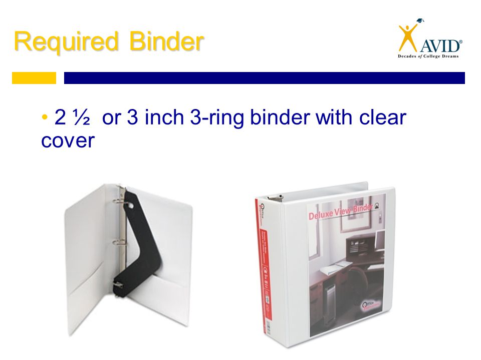 3 inch ring binder