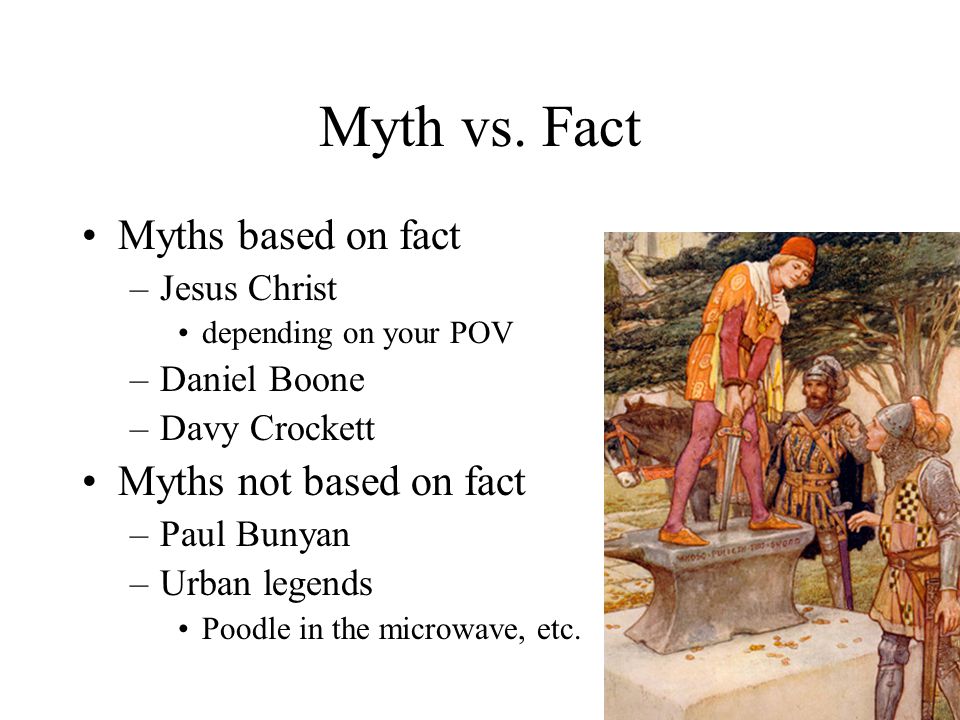 Myth vs.