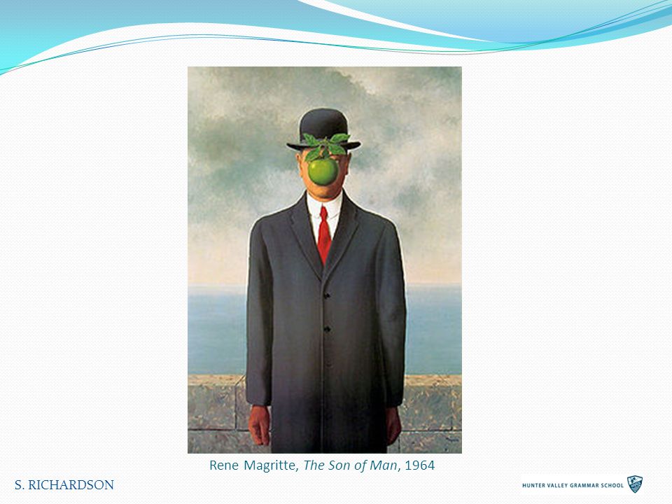 Rene Magritte, The Son of Man, 1964 S. RICHARDSON