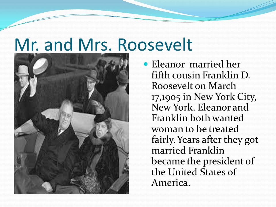 Eleanor s childhood Eleanor Roosevelt was born on October 11,1884 in New York City, New York.