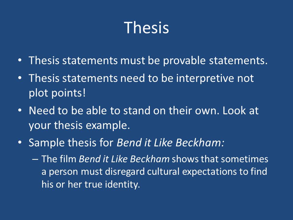 the help thesis statement the help thesis statement