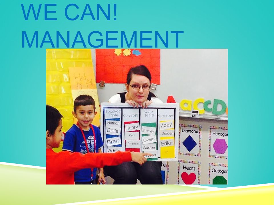 WE CAN! MANAGEMENT
