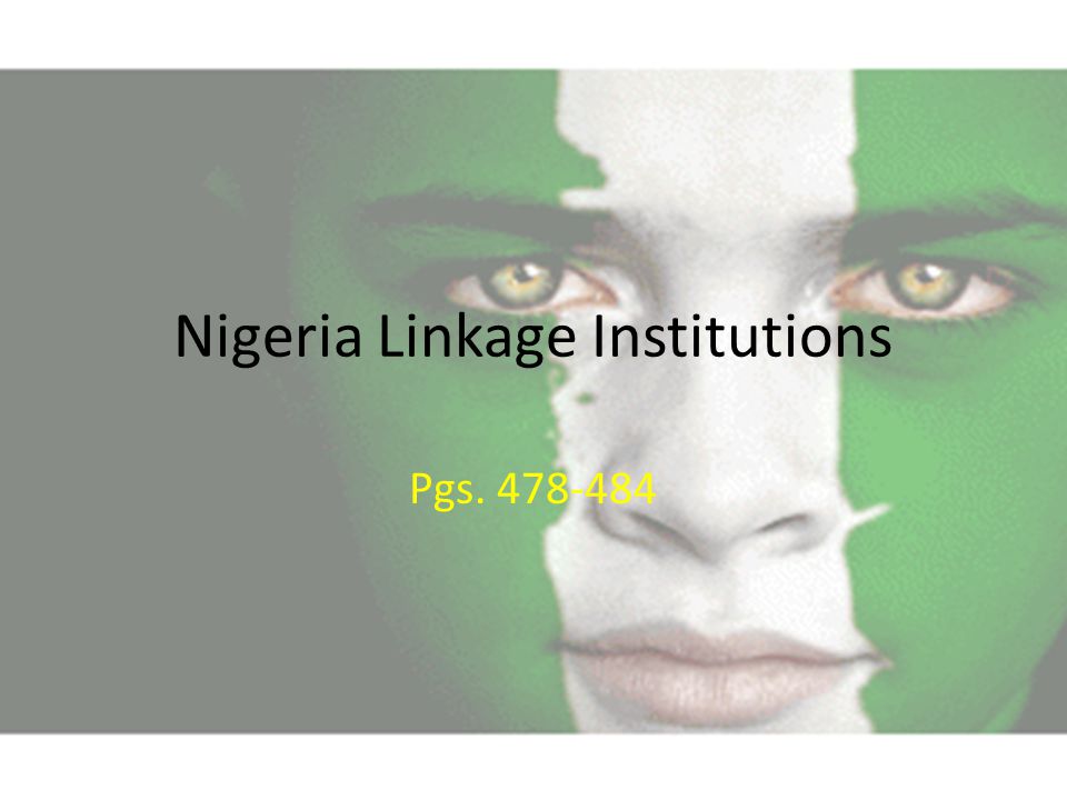 linkage institutions