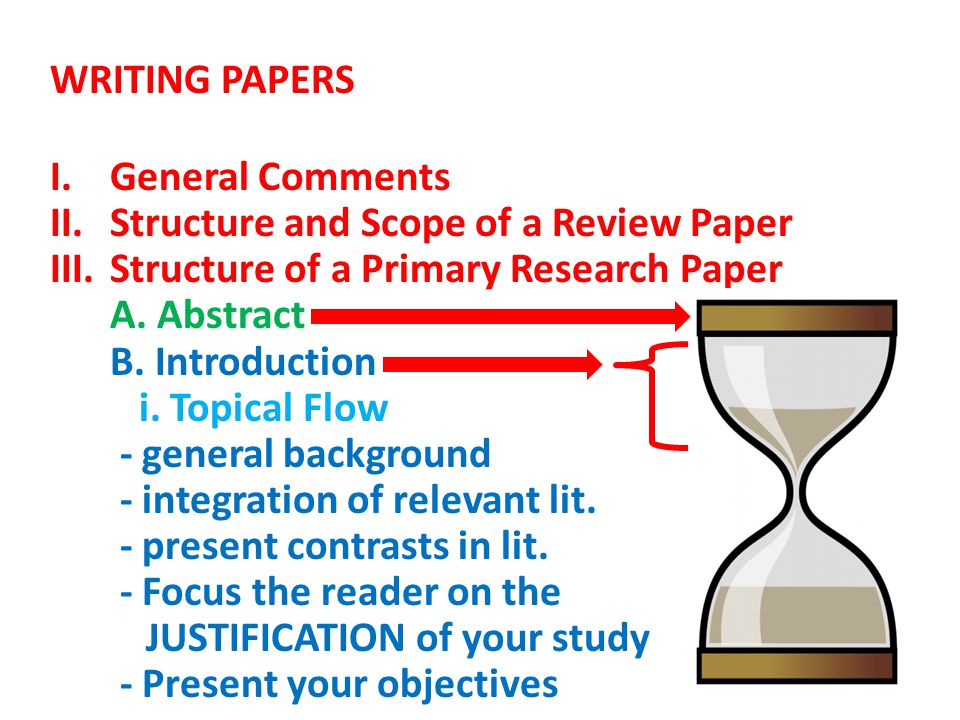 Present Writing Paper