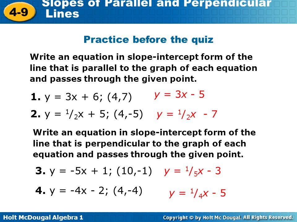 Writing Equations Of Parallel And Perpendicular Lines Worksheet Writing Equations Of Parallel And Perpendicular Lines Worksheet