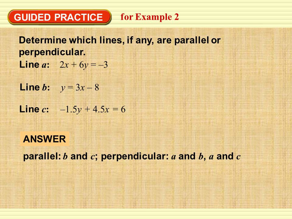 Writing Equations Of Parallel And Perpendicular Lines Worksheet Writing Equations Of Parallel And Perpendicular Lines Worksheet Answer Key