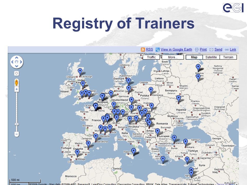 Registry of Trainers