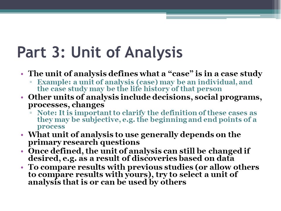 Case Study Dissertation Example