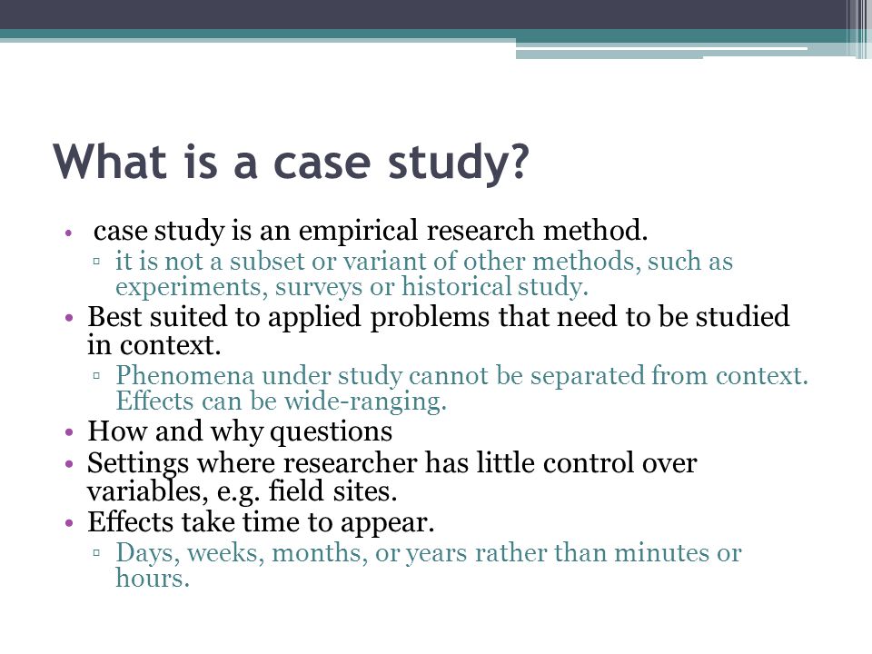 [PDF]Brief Refresher on the Case Study Method - Sage Publications