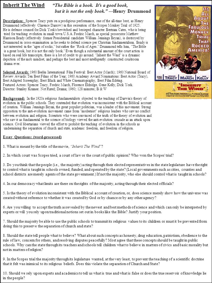 literary analysis inherit the wind literary analysis inherit the wind