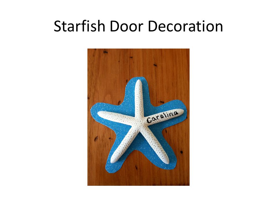Starfish Door Decoration