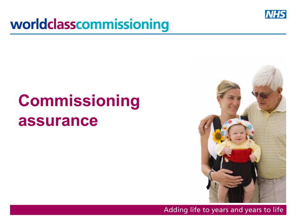 Commissioning assurance