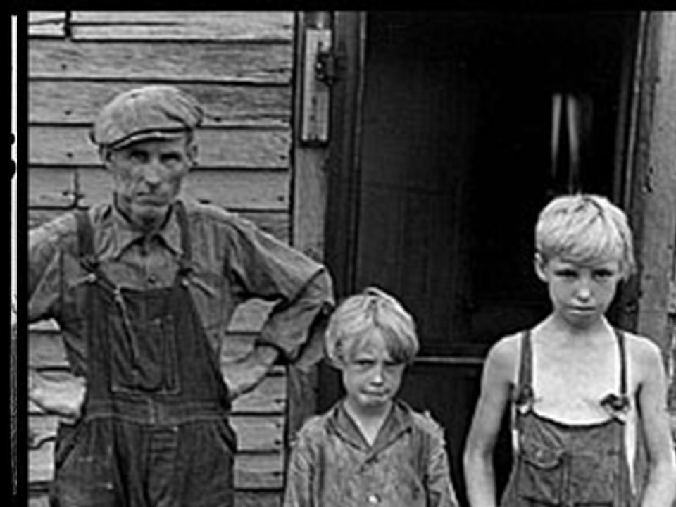 White trash Poor, uneducated white people who lived on relief – lowest social class, even below the poor blacks – prejudiced against black people –felt the need to put down blacks in order to elevate themselves