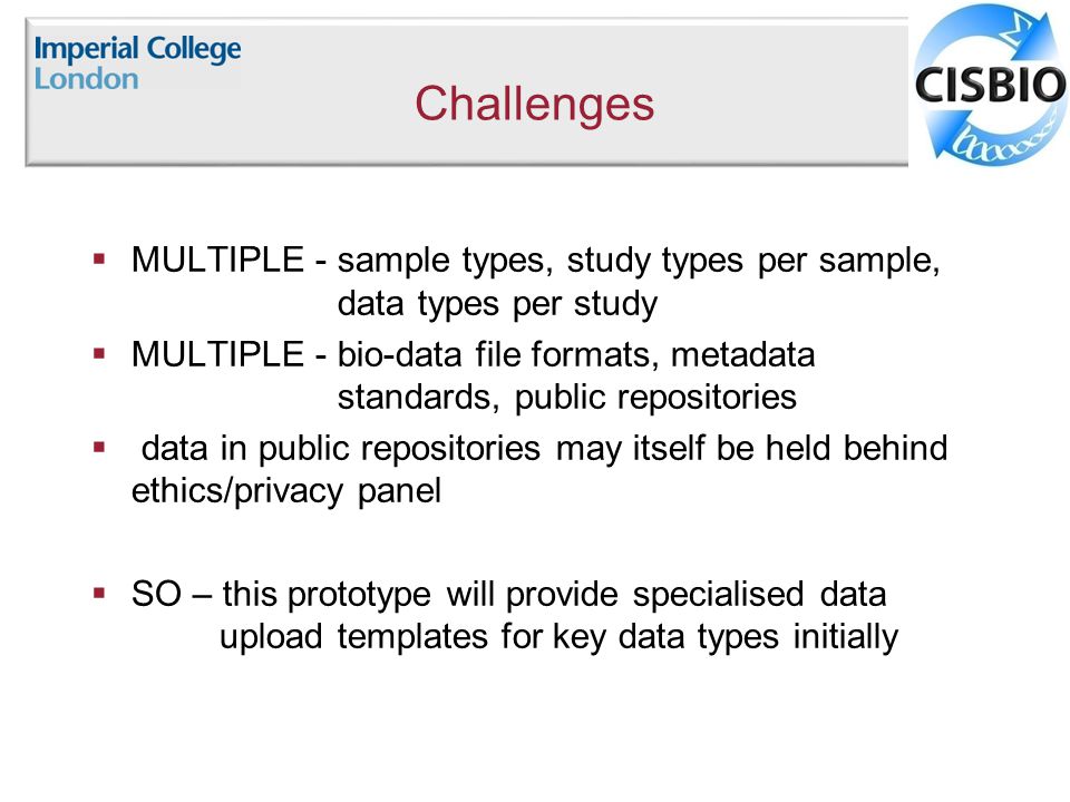 types of bio data