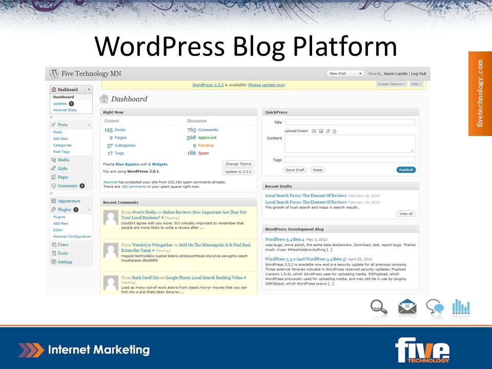 WordPress Blog Platform