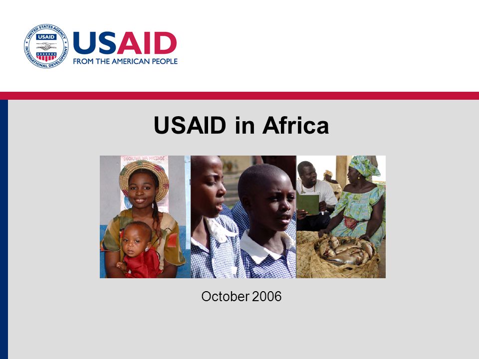 USAID in Africa October 2006
