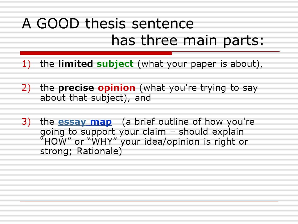 Essay To