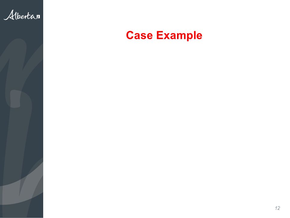 12 Case Example