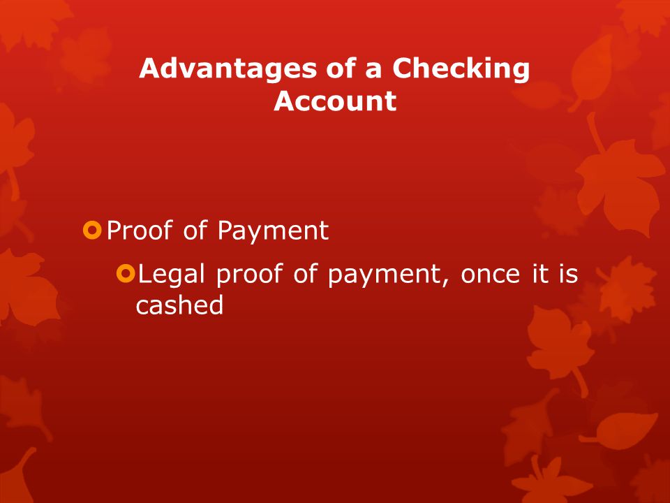 Write a check payable to cash