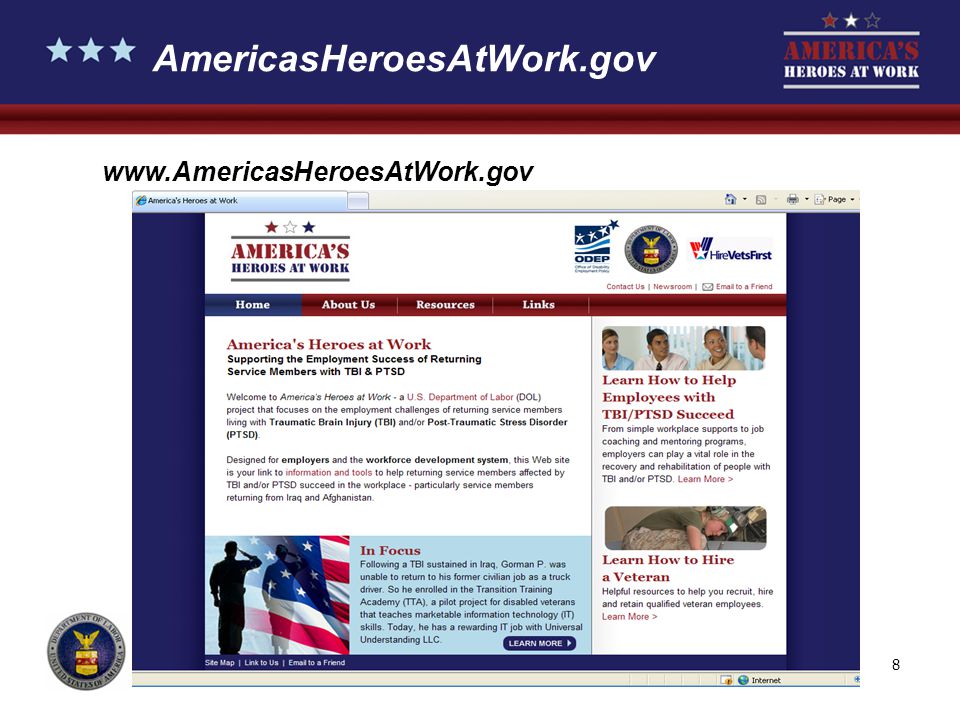 8 AmericasHeroesAtWork.gov