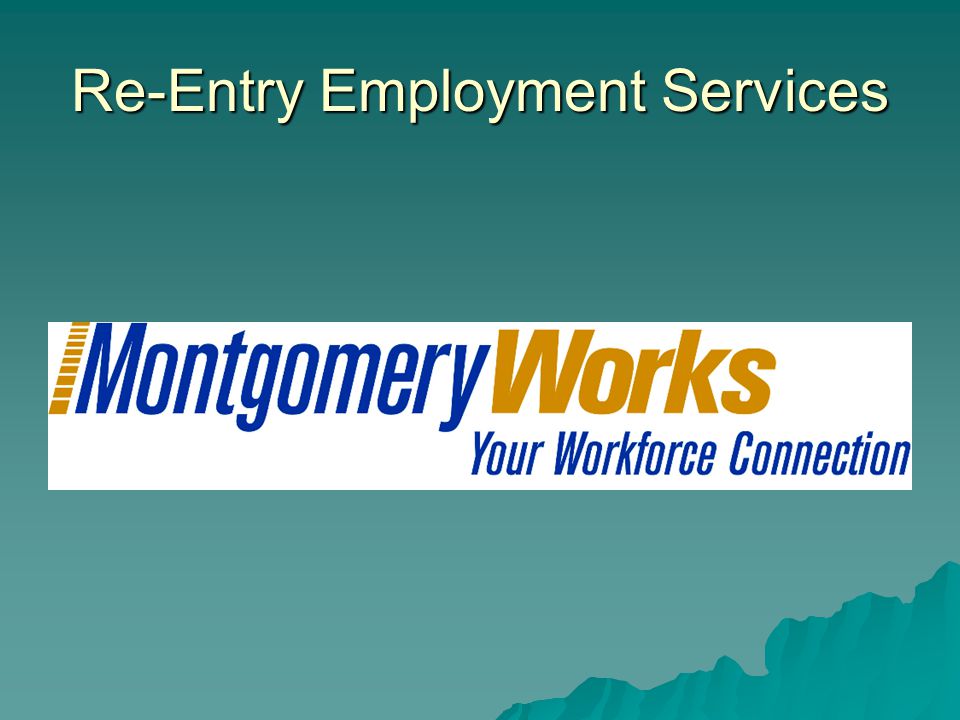 Re-Entry Employment Services