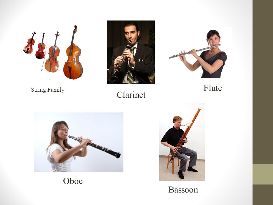 Flute Oboe Clarinet Bassoon