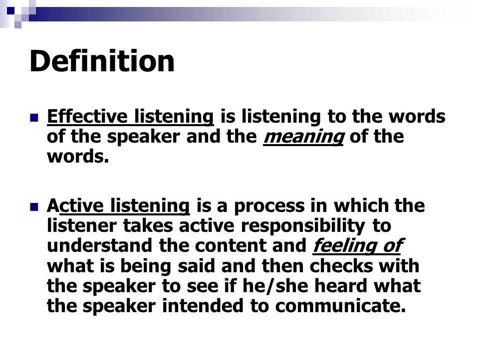 active listening in effective communication essay active listening in effective communication essay