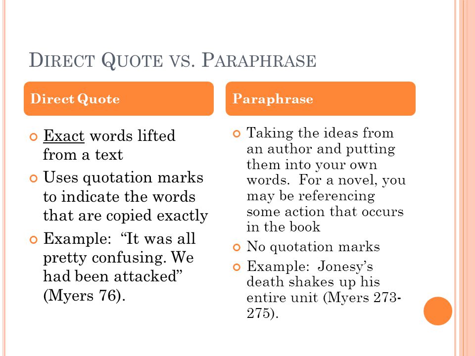direct qoute
