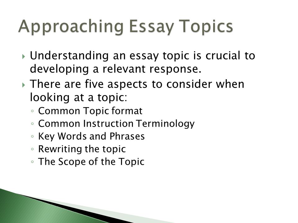 topis for response essay topis for response essay
