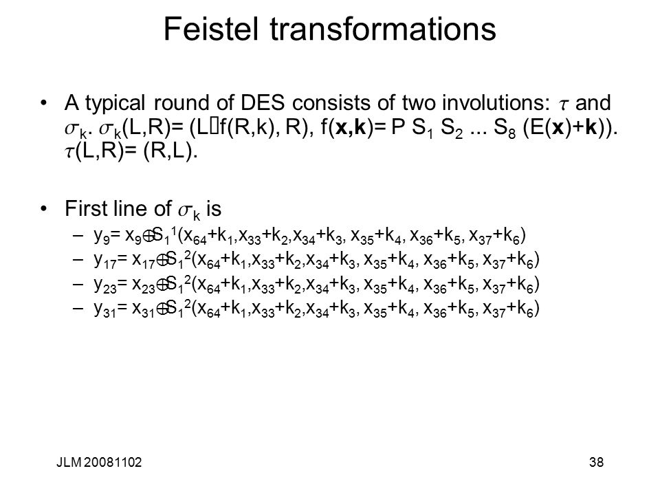 1 Cryptanalysis Lecture 11 Boolean Functions And Cryptanalysis John Manferdelli C John L Ppt Download