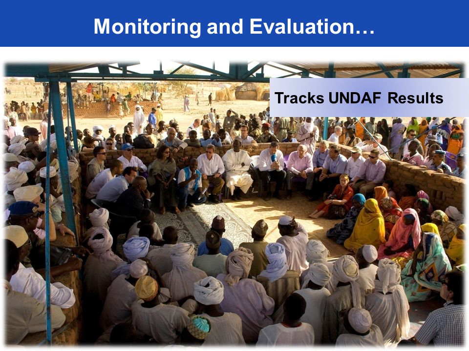 Tracks UNDAF Results M&E Monitoring and Evaluation…