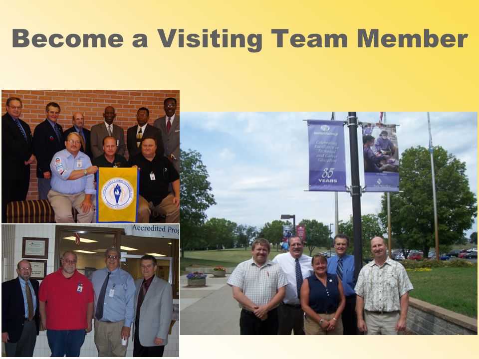 Become a Visiting Team Member