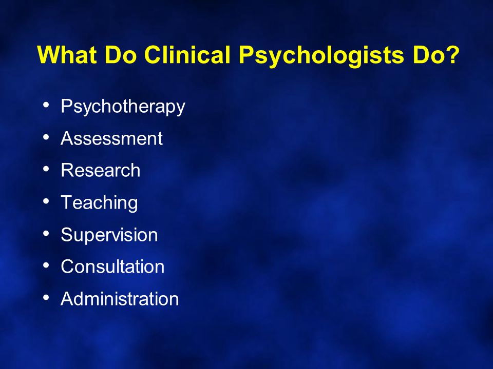 Personal statement clinical psychology and psychotherapy