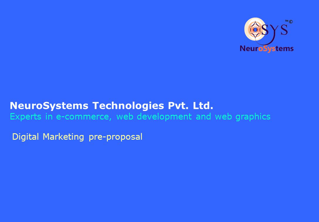 NeuroSystems Technologies Pvt. Ltd.