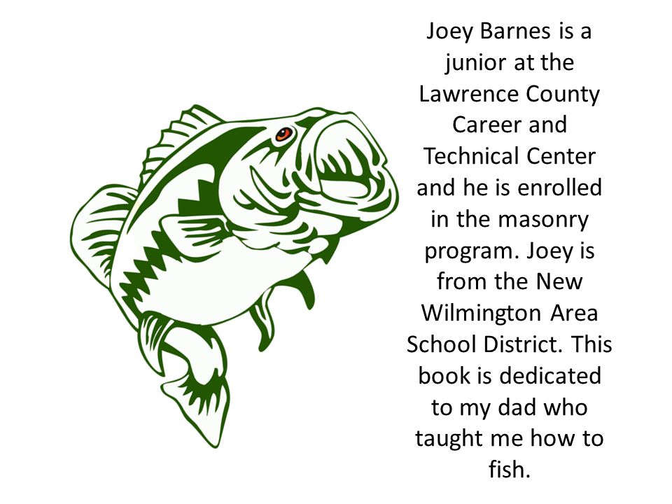 Joey Barnes is a junior at the Lawrence County Career and Technical Center and he is enrolled in the masonry program.