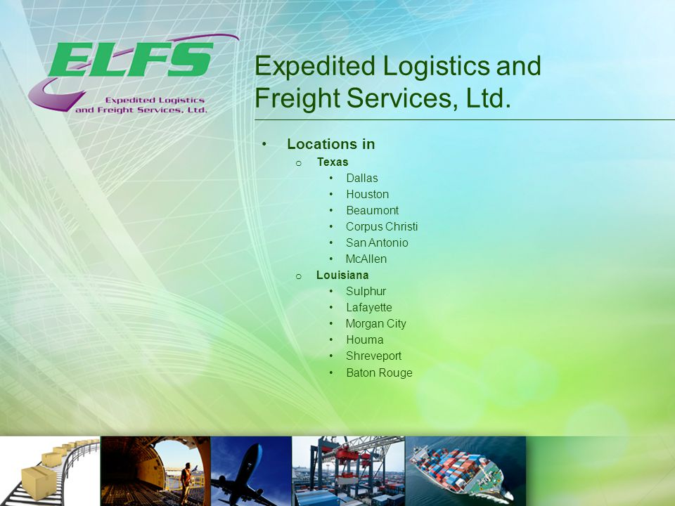Expedited Logistics and Freight Services, Ltd.