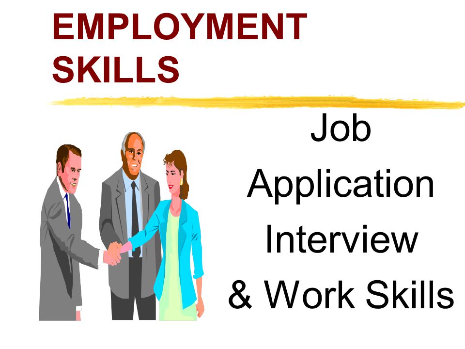 skills job