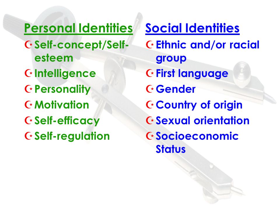 self esteem and group identity conformity The role of collective and personal self-esteem in a military private collective self-esteem includes respondents’ personal assessment of their group identity. self esteem and group identity conformity The role of collective and personal self-esteem in a military private collective self-esteem includes respondents’ personal assessment of their group identity.