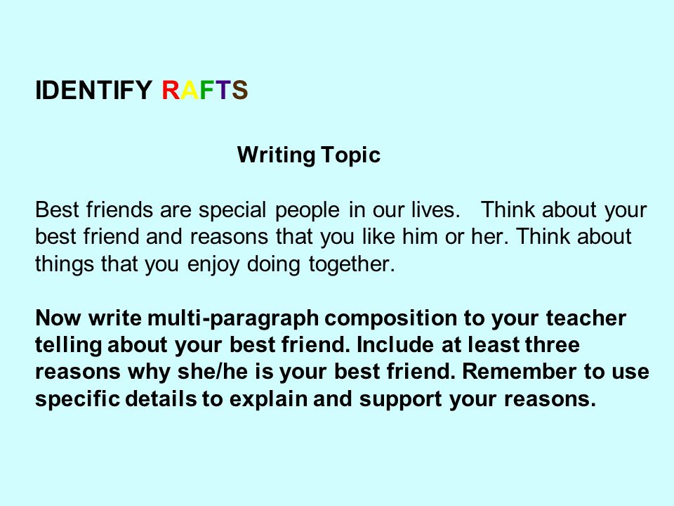 Essay Writing My Best Friend