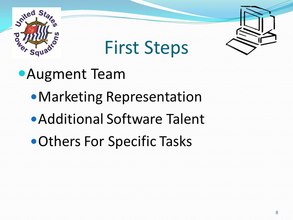 First Steps Augment Team Marketing Representation Additional Software Talent Others For Specific Tasks 8