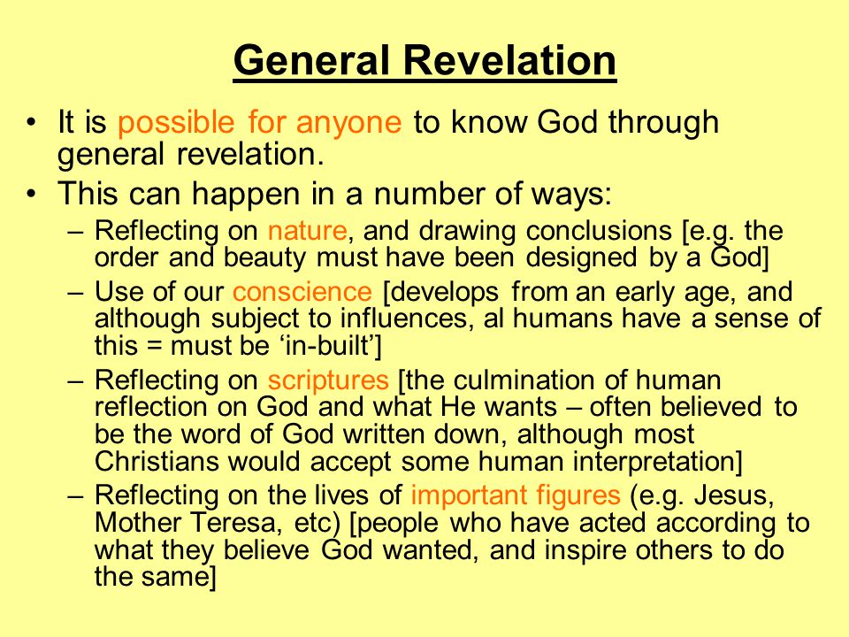 The Revelation: A Summary
