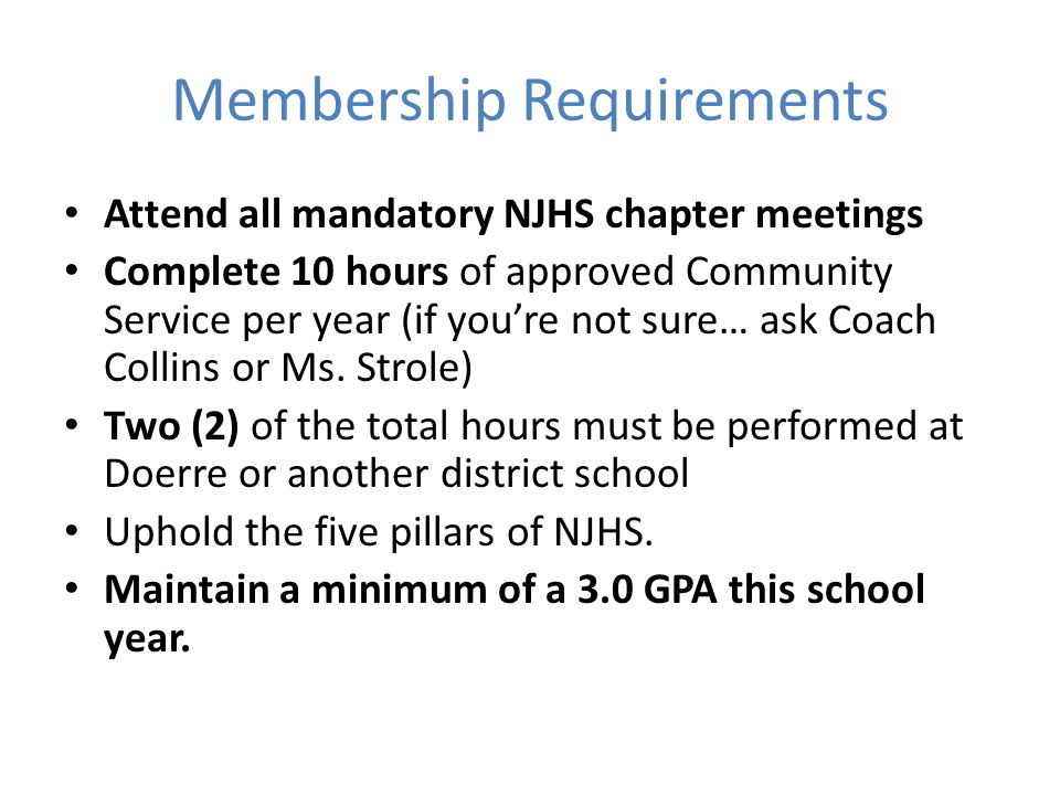 Njhs Essay Example