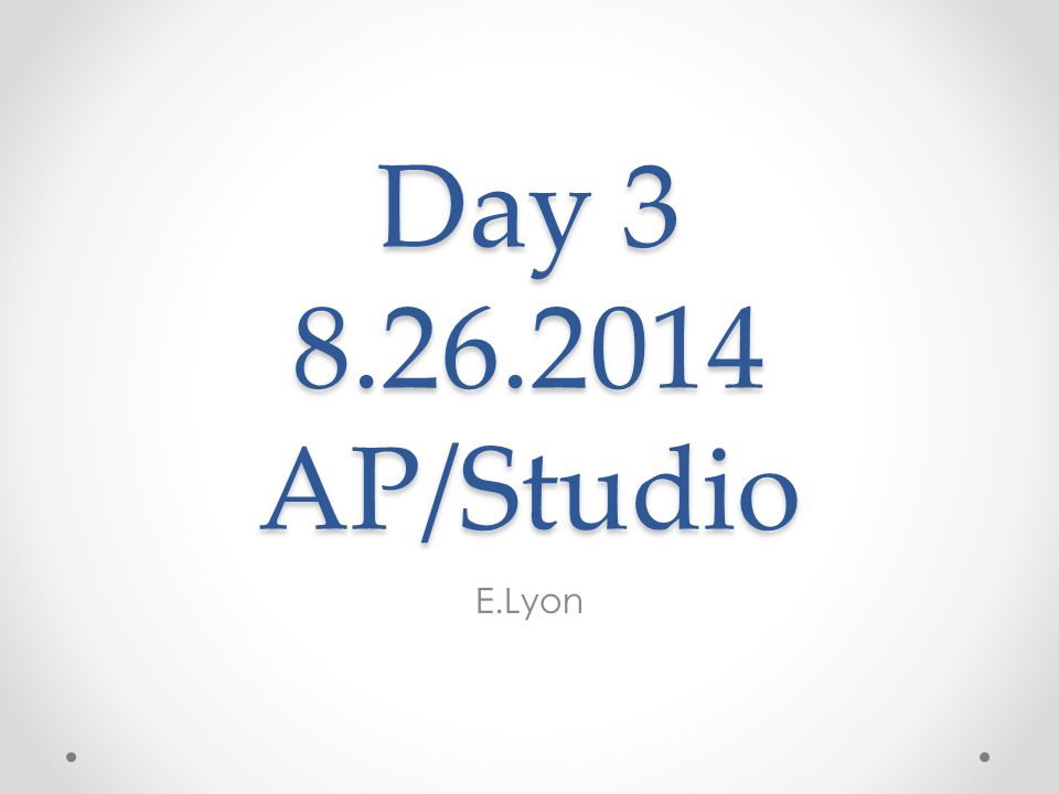 Day AP/Studio E.Lyon