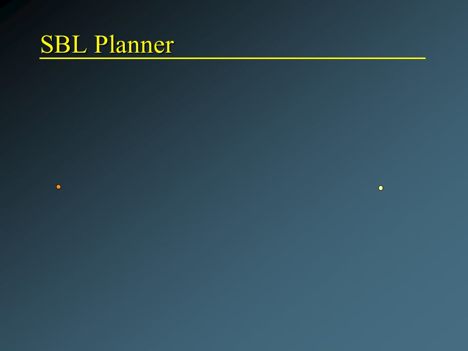 SBL Planner